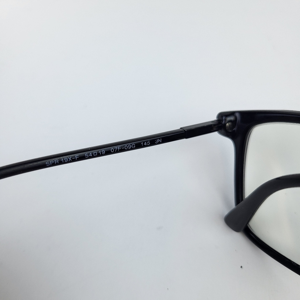 Prada SPR 19xF Eyeglasses Frame Black 54/19 For Men - Picture 6 of 7